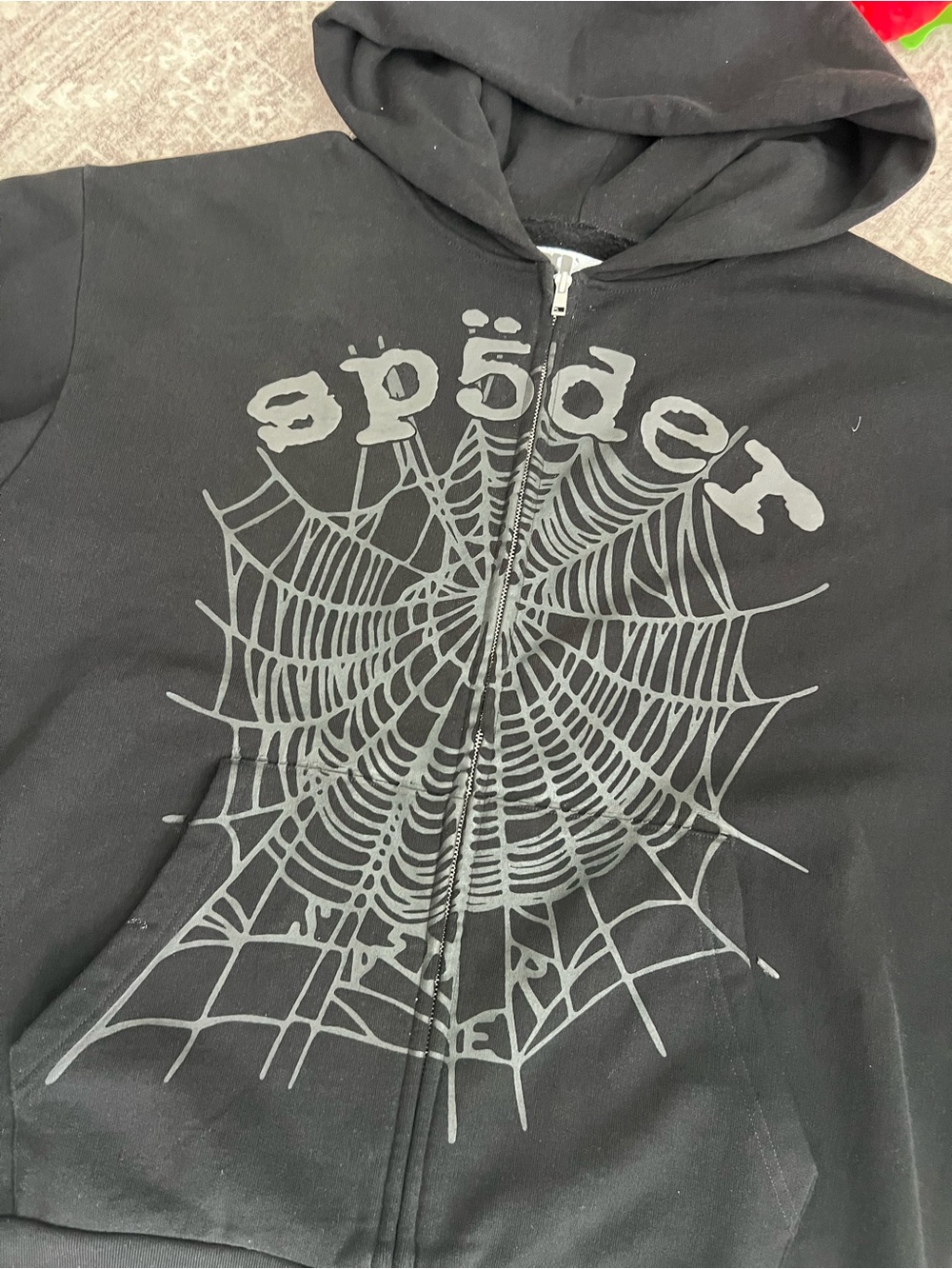 SP5DER OG WEB V2 PHANTOM ZIP UP - 100% Authentic- SIZE XL- RARE 2025